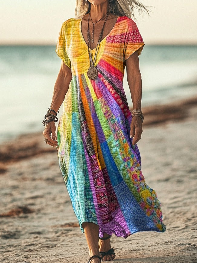 Robe Design Soleil Bohémien